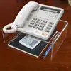Manufacturer price customized clear perspex phone stand acrylic telephone display racks