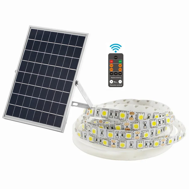 High Quality solar led tape lights with remote control
