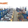 Fixed type pipe fabrication production line