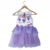 2019 Wholesale Beautiful Kids Unicorn Princess Dress, Little princess girl dress hand smocked baby clothing