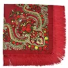 autumn winter warm national wind female printed flower square scarf cotton shawl
