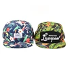 custom your own logo pattern all over print floral 5 panel hats