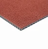 red colored synthetic rubber running track prefabricated roll manufacturers FN-AY-19042314