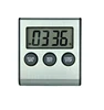 Mini Design Digital Countdown Timer with Strong Magnet and Stainless Steel Plate in ABS Plastic Material