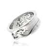 Wholesale fashion unique design jewelry stainless steel wedding ring