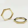 3/8" BSP Female Thread Brass Pipe Fitting Hex Locknut