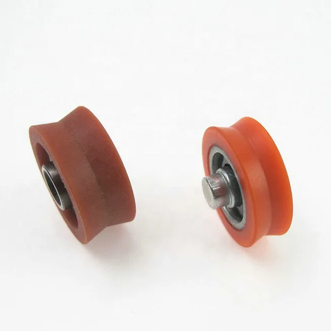 6*22*11.4mm V Groove Nylon Rollers Wheel Sliding Window Roller Bearing