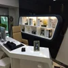 Practical artificial stone acrylic solid surface desktop sharing desk contemporary furniture