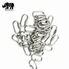 Grade D Shape Locking Carabiner Quick Link Chain Connector Keychain