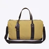 Custom 2019 Fashion 20-inch Yellow Canvas Lightweight Travel Duffle Bag