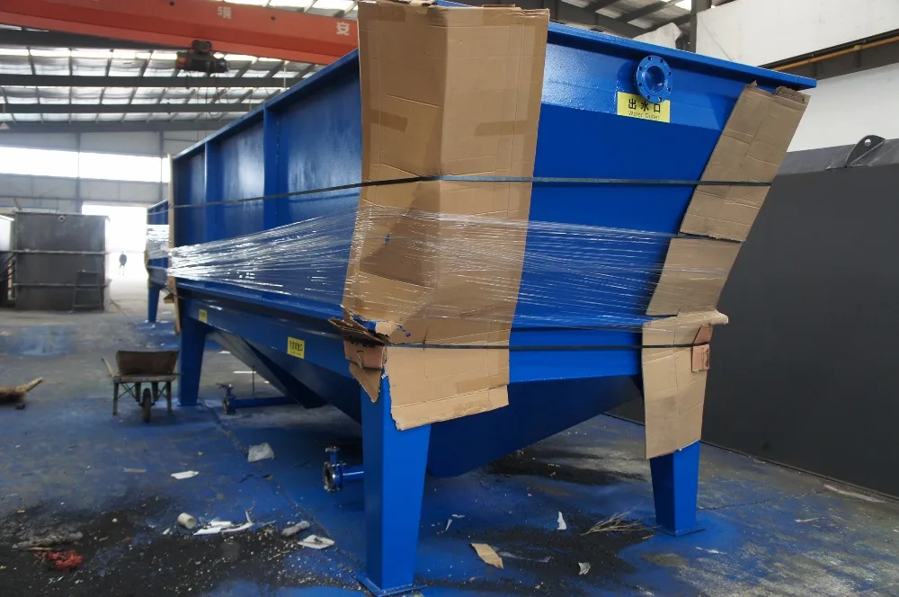 lamella clarifier sludge settling tank high efficiency