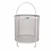 200 300 400 800 Micron Stainless Steel Mesh Bucket Grain Filter Basket