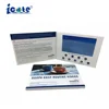 Customized LCD Video Card 7inch HD Screen Popular For Medicine Advertisement