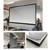 XYScreen 200 inch Large 3D silver cinema theater projection screen 2.5 high Gain with 3d glasses passive