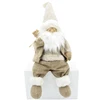 30 inch wholesale home decor shelf sitter Xmas sitting santa claus doll indoor christmas decorations