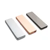 oem Metal aluminum extrusion machining TV/Audio /Radio Remote Control Case