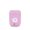 Chamomile Mini USB Desktop Air Purifier Aroma LED Light Mist Diffuser Cute Cool Mist Purifier