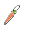 Custom unique electroplating 3d shaped metal keychain
