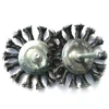 Twisted Knot Steel Wire Flat Wheel Brush