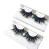 Luxury Cruelty Free 25MM 5D Siberian Mink Lashes 3d Mink Eyelashes With Customize Box