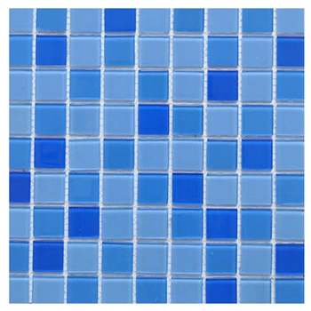 light blue pool tiles