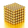5mm silver Magnetics Neodymium Various Colors Sphere Ball Magnetic Cube and 6-Multicolor