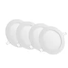 The newest round shape led panel light round led glass panel light round led flat light