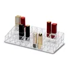 Acrylic makeup art pvc foldable storage box organizer plastic storage box jewellery OEM custom eyelash clear box