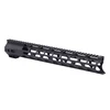 AR15 M4 Handguard 223 556 15" MLok M LOK AR 15 Wholesale Quad Rail Free Float Handguard with Steel Barrel Nut