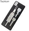Topbest Lishi locksmits tool for HU66 2 in 1 auto pick and decoder car key Lock Pick Set for car key