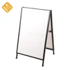 29.5" 19.8" Graphic Double Side Sidewalk Portable A Frame Sign Stand Display Board for Advertising