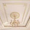 High Quality Ceiling Design Wall Cornice Foam Chair Rail PU Moulding