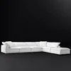 Home furniture luxury lounge set modular cloud sofa