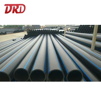 Iso4427 Hdpe Pipe Pn10 Pn16 Flexible Water Pipe Underground Pe Pipe ...