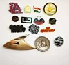 China manufacturers wholesale factory custom logo transparent enamel pin badge/button badge oem/ribbon badge supplier