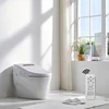Remote Controlled Water Temperature Wall Mounted Smart Toilet With Warm Cover Seat