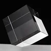 High Quality Corner Cutting Polished Crystal Blank Cube For Sales