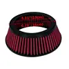 TCMT Factory XF130264 Red Round Tapered Reusable Filter Element For High Flow Oil Washable Air Cleaner