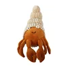 Heavy weight sitting cute ribbed animal shaped fabric home gift decorative doorstop door stops draft stopper