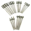 diamond grinding head mounted point drill bit tool kit for shank rotatory tool pexcraft