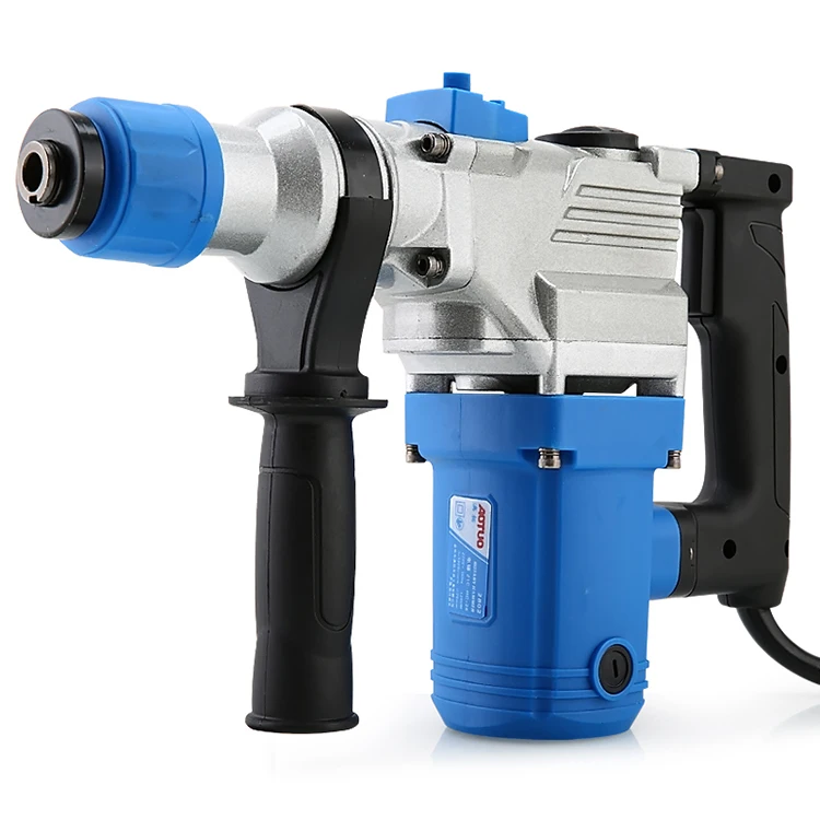 
2019 New Design Professional Portable 110V-240V 28mm 1200W Electric Rotary Hammer Impact Drill 