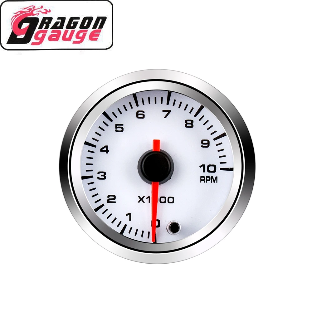 Dragon Gauge Pointer 2 Inch 52mm 7 Color Auto Tuning Gauge Auto Digital ...