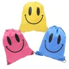 Promotional Drawstring Bag Emoji Nylon Sport Storage Portable Training for Shopping