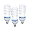 Factory wholesale high quality E27 half spiral type tricolor t5 saving energy bulbs cfl