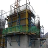 Wooden Retrusive Cantilever Climbing Form Traveller Formwork System