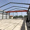 Pre- engineering steel structure building with high rise and long- span