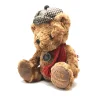 Artist Plush Teddy Bear Stuffed Animal Toys With Scarf And Hat