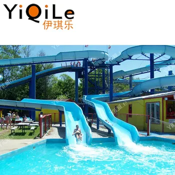 large outdoor water slide