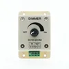 Wall Led Controller DC12-24V 8A Knob Switch Mini Dimmer for Single Color Led Strip Lighting