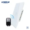 LIVOLO VL-C5 us\/au high quality luxury led touch dry contact switch